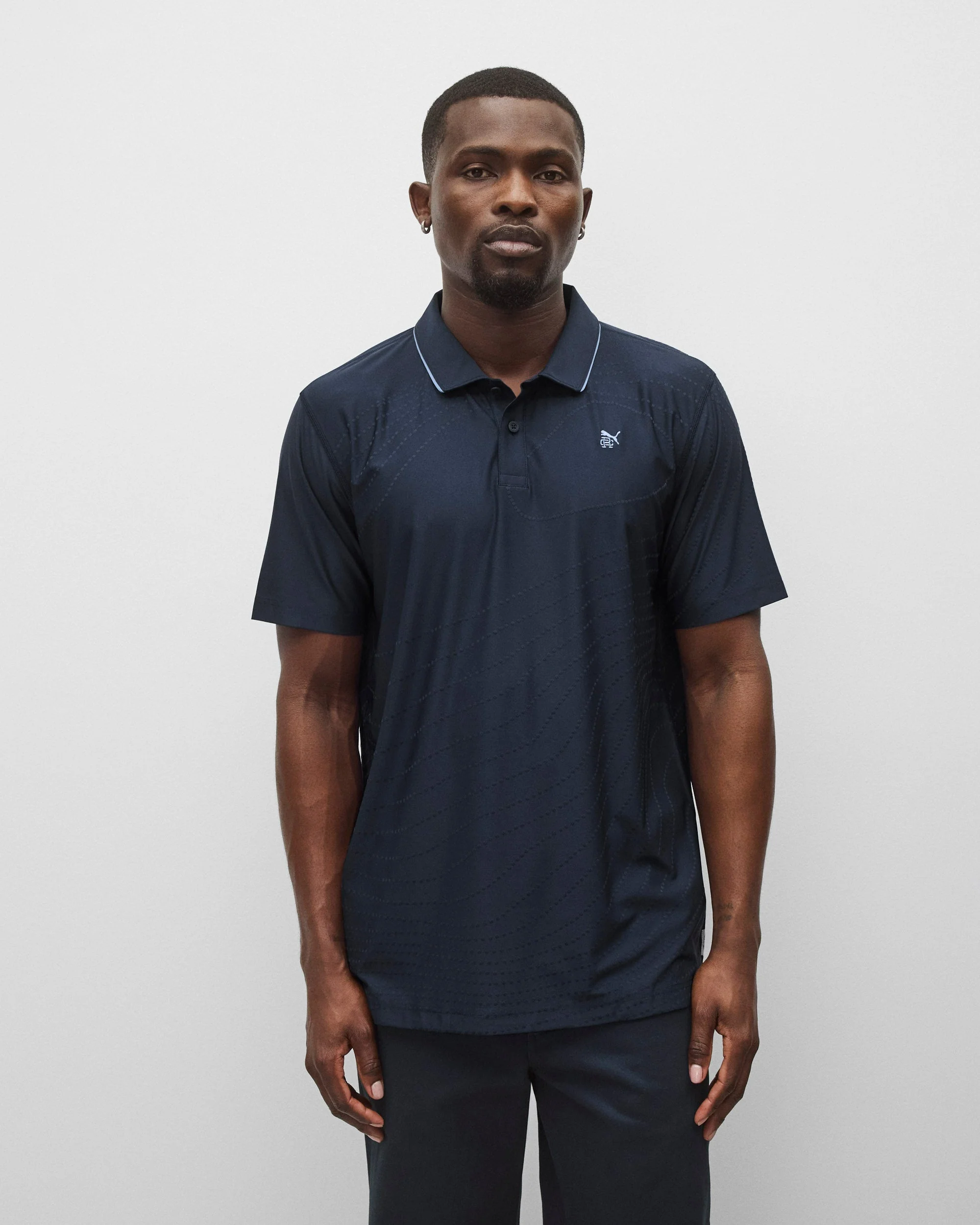 Puma X Reigning Champ Jacquard Polo - Image 3