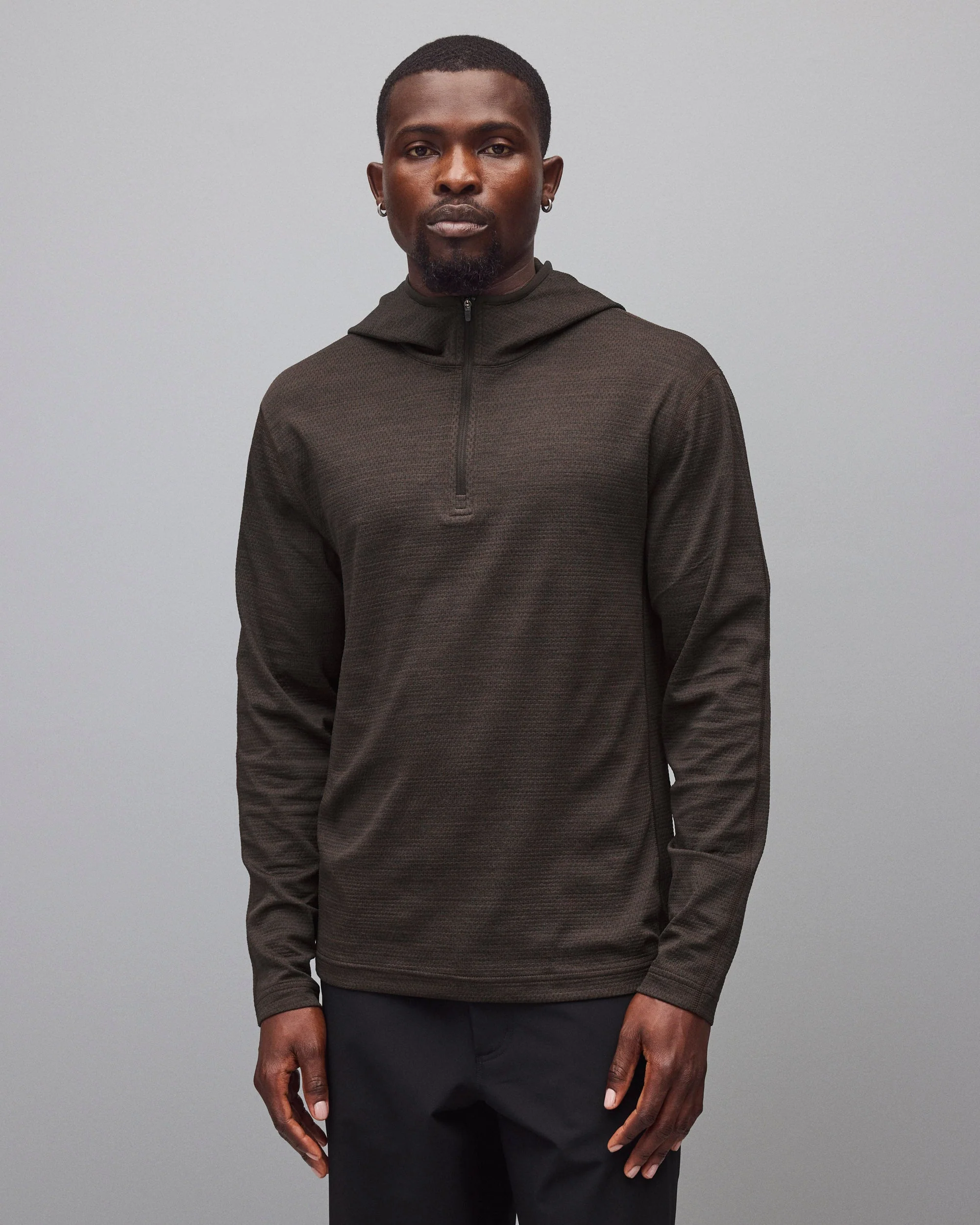 Solotex Mesh Tiebreak Standard Quarter Zip Hoodie - Image 2