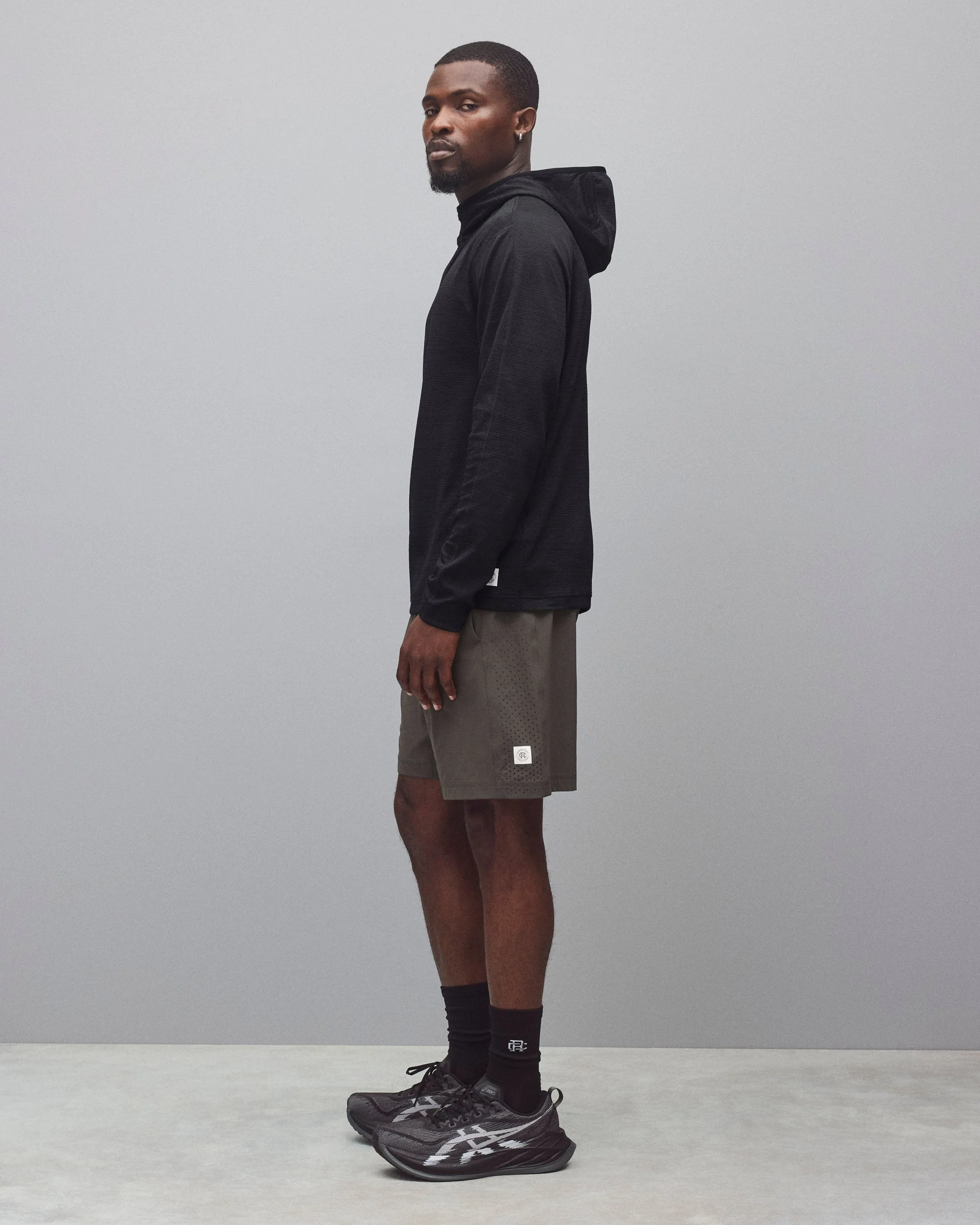 Solotex Mesh Tiebreak Standard Quarter Zip Hoodie - Image 3