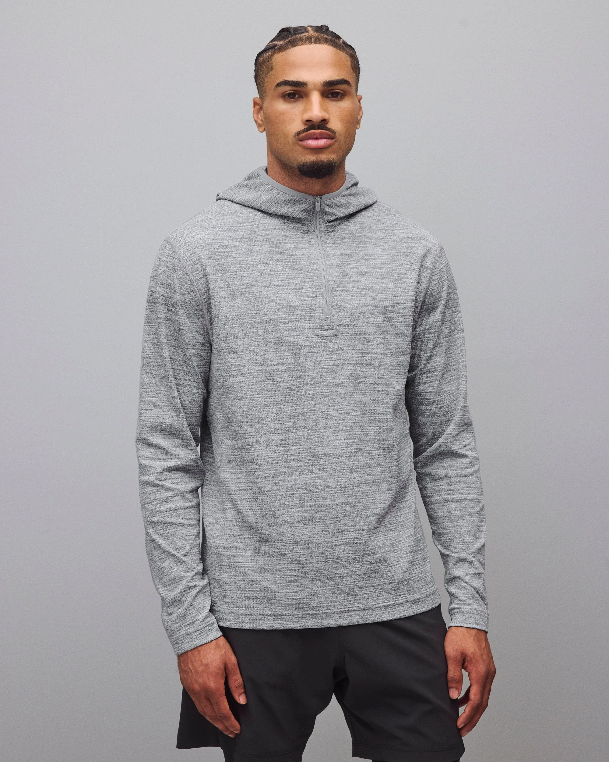 Solotex Mesh Tiebreak Standard Quarter Zip Hoodie - Image 2