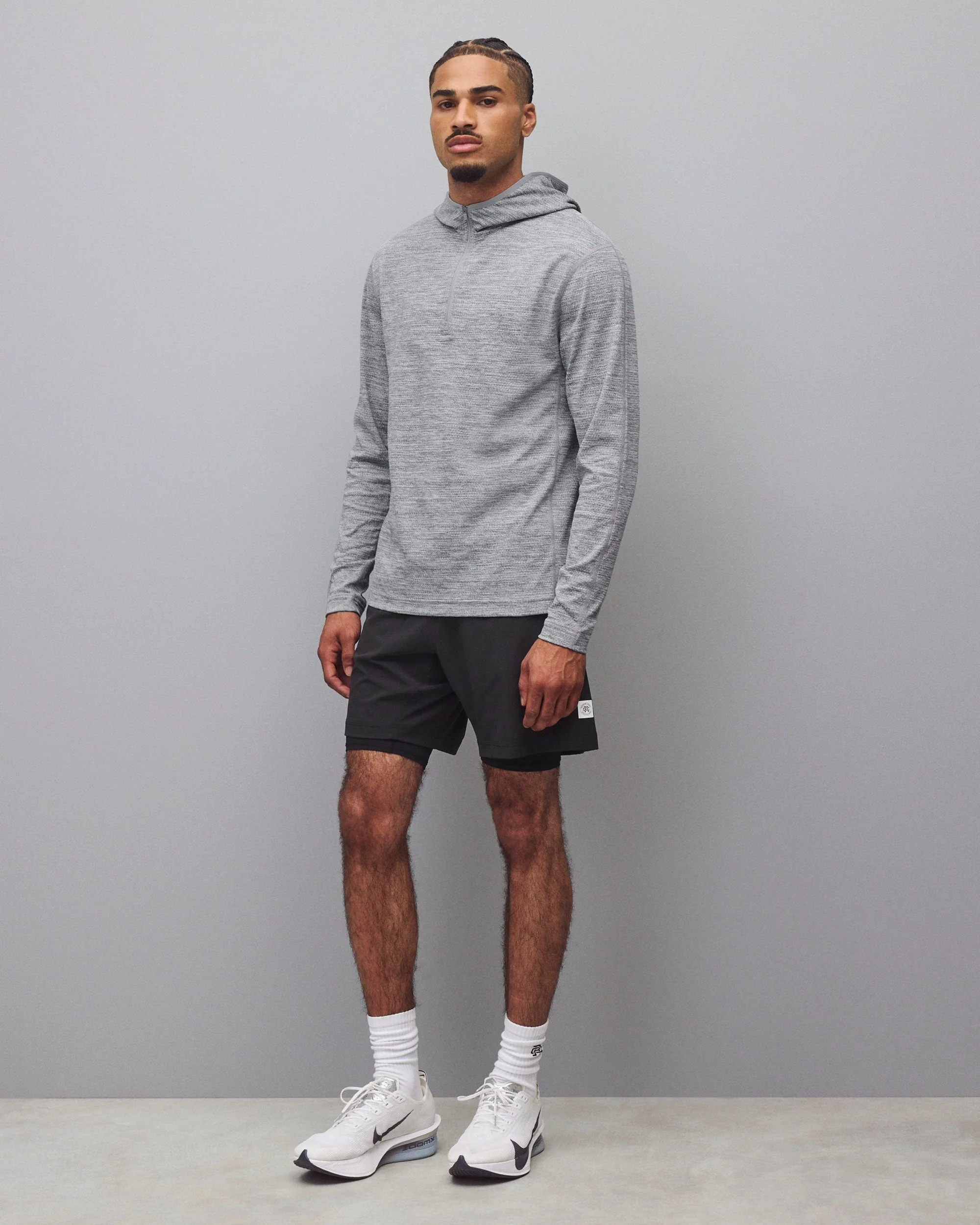 Solotex Mesh Tiebreak Standard Quarter Zip Hoodie - Image 3