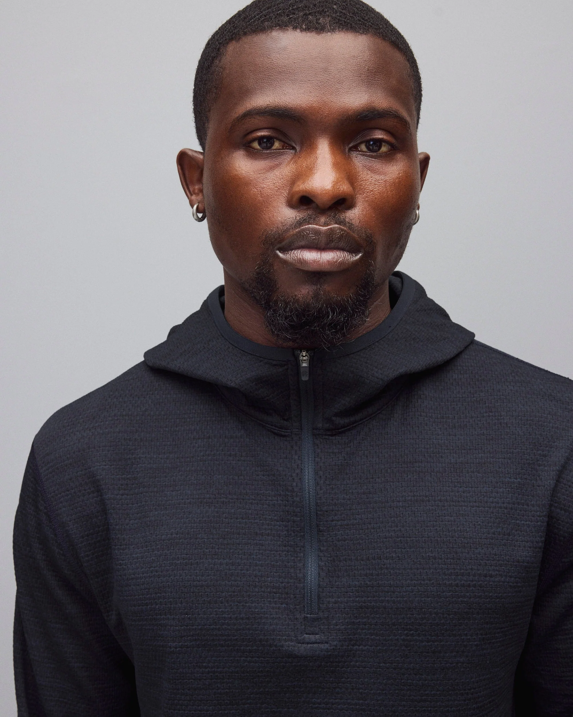Solotex Mesh Tiebreak Standard Quarter Zip Hoodie - Image 6