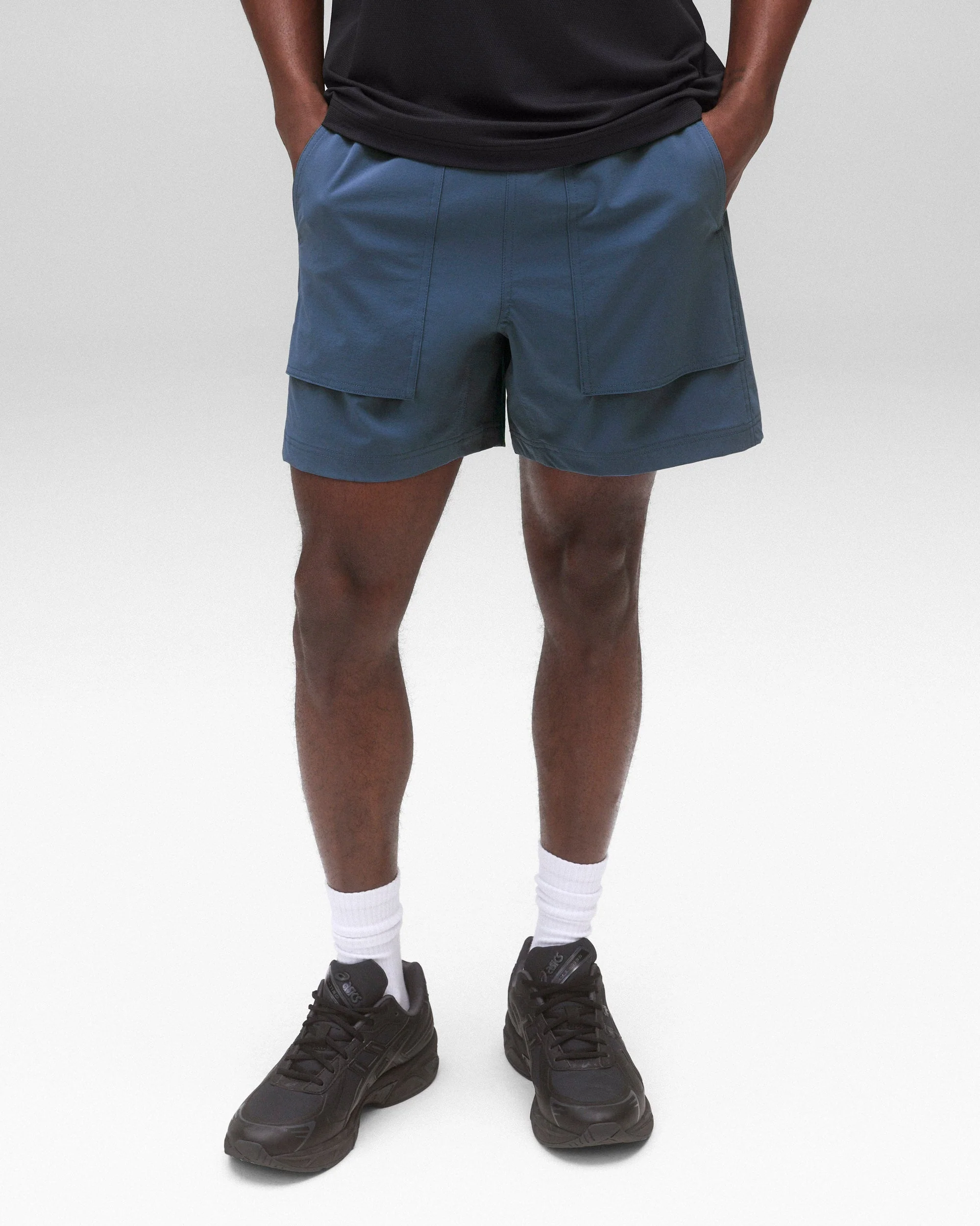 Stretch Nylon Utility Standard Swim Short 6" - Image 3