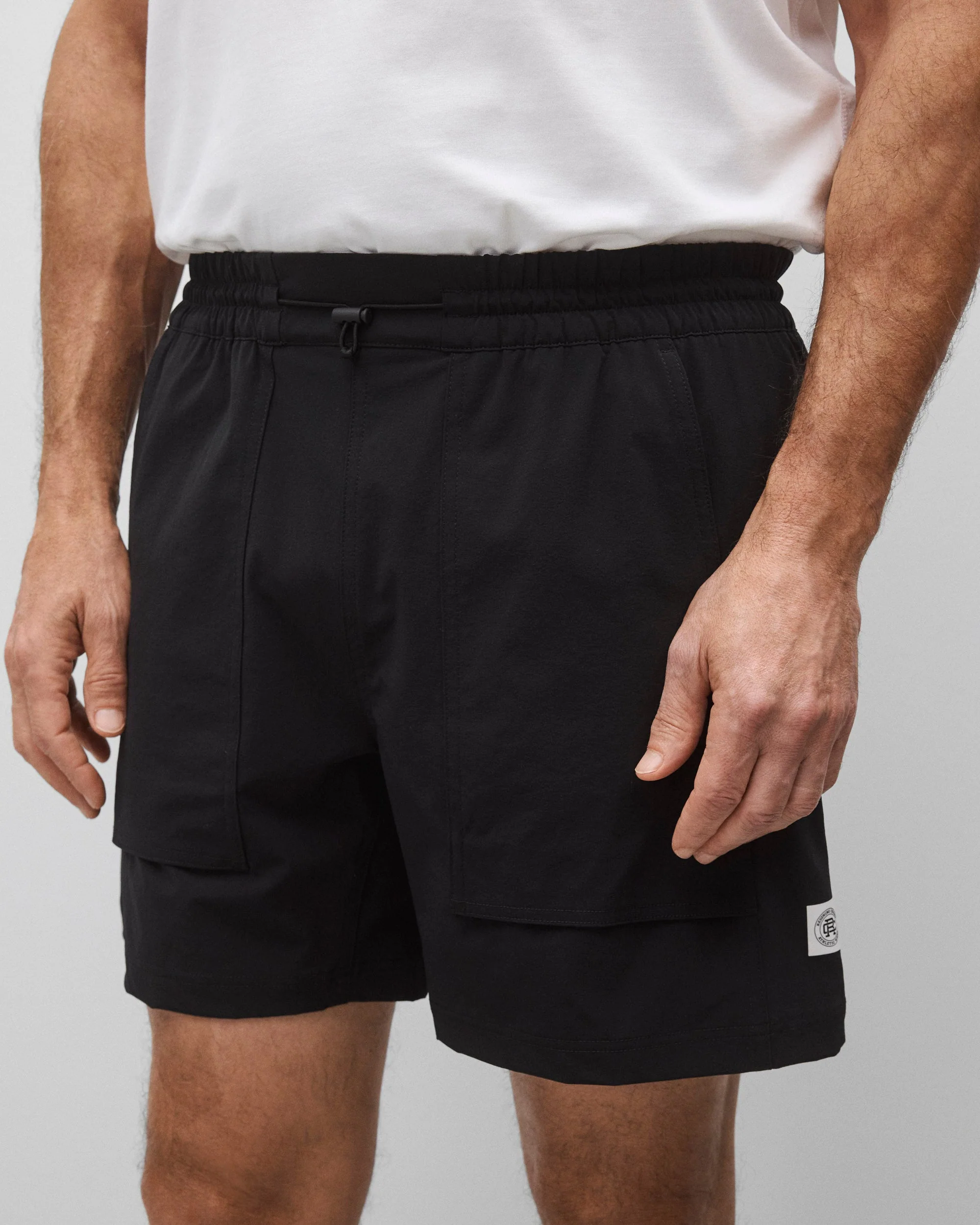 Stretch Nylon Utility Standard Swim Short 6" - Image 6