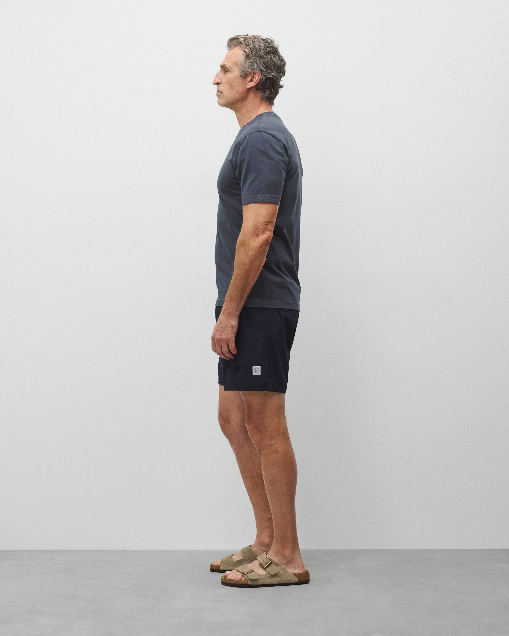 Stretch Nylon Utility Standard Swim Short 6" - Image 4