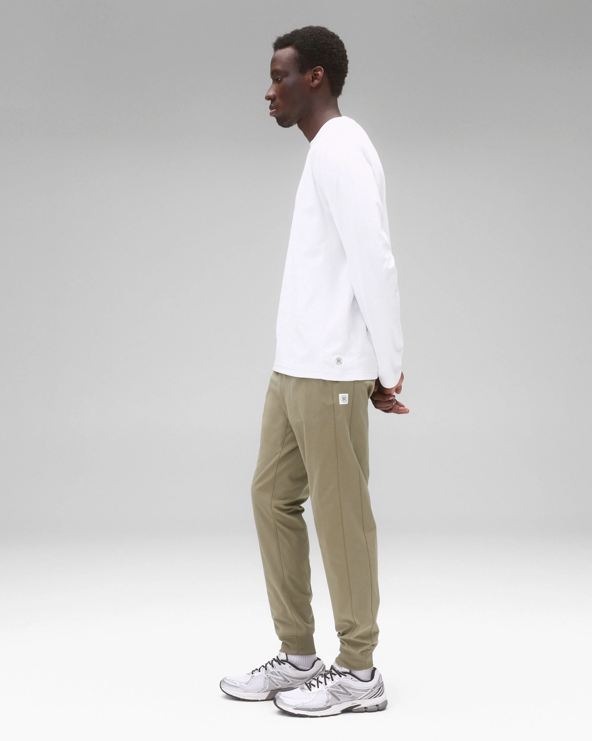 Stretch Warp Knit Coach's Slim Jogger - Image 4