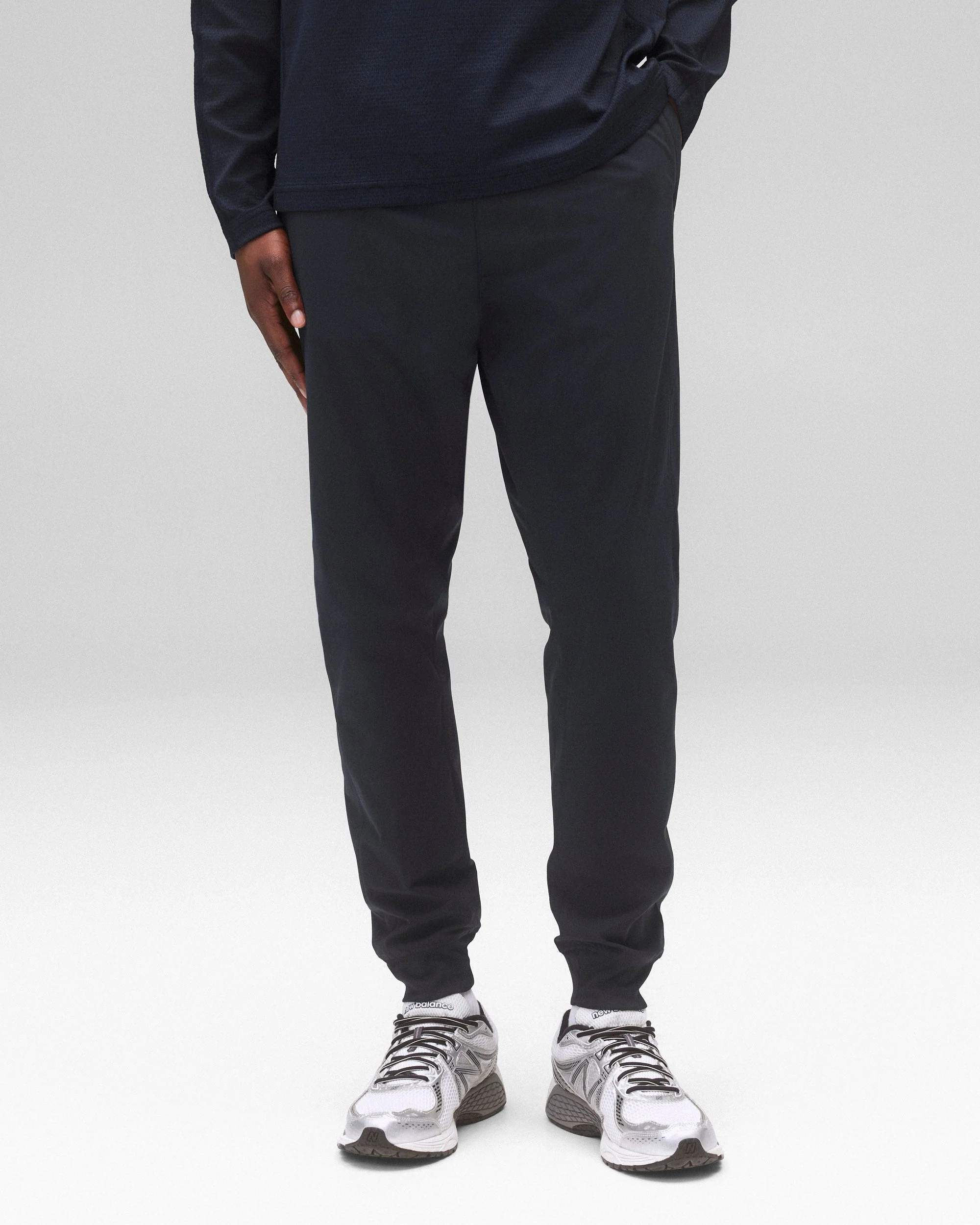 Stretch Warp Knit Coach's Slim Jogger - Image 3