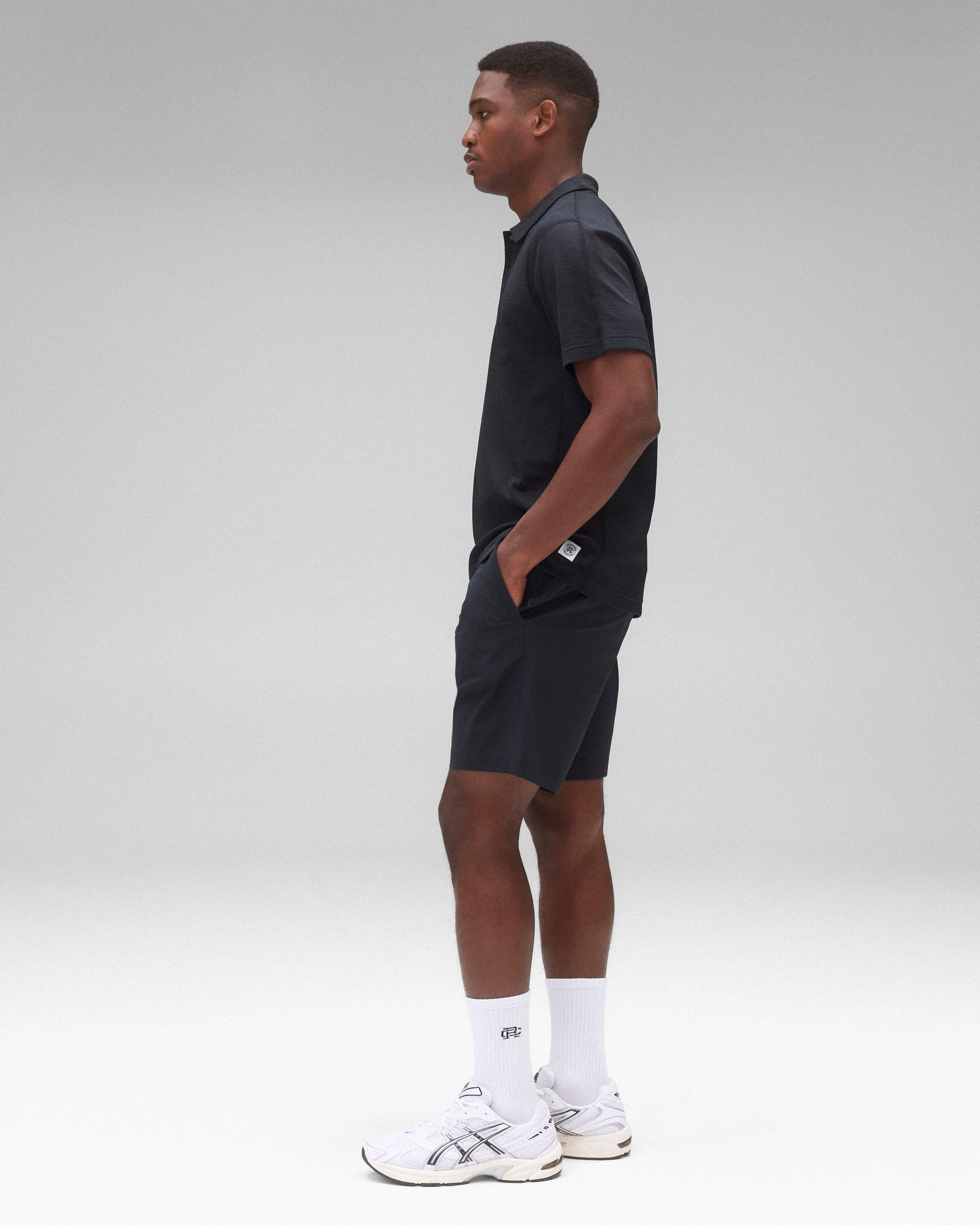 Stretch Warp Knit Coach's Standard Short 9" - Image 4