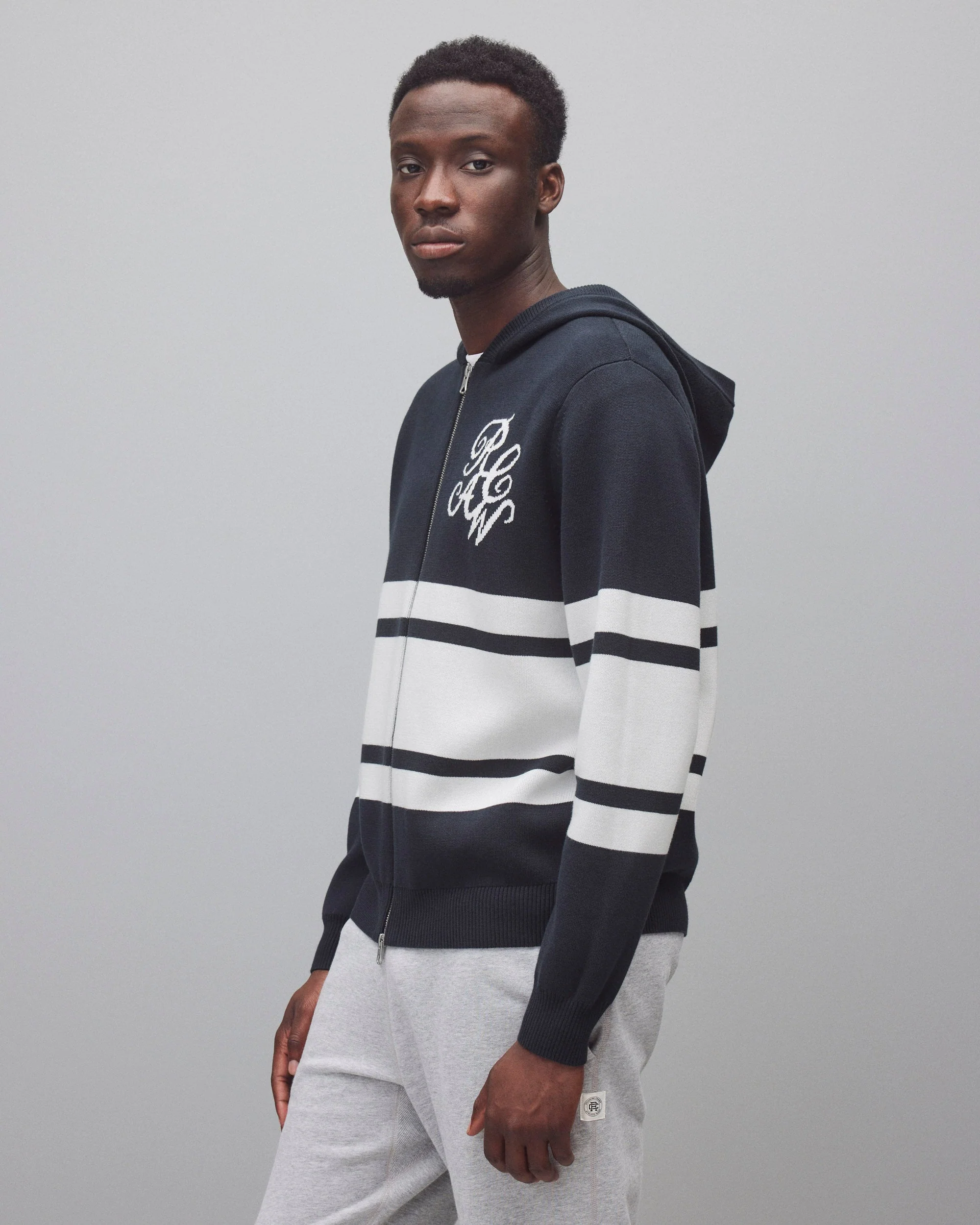 Supima Double Knit RCAW Zip Hoodie - Image 4