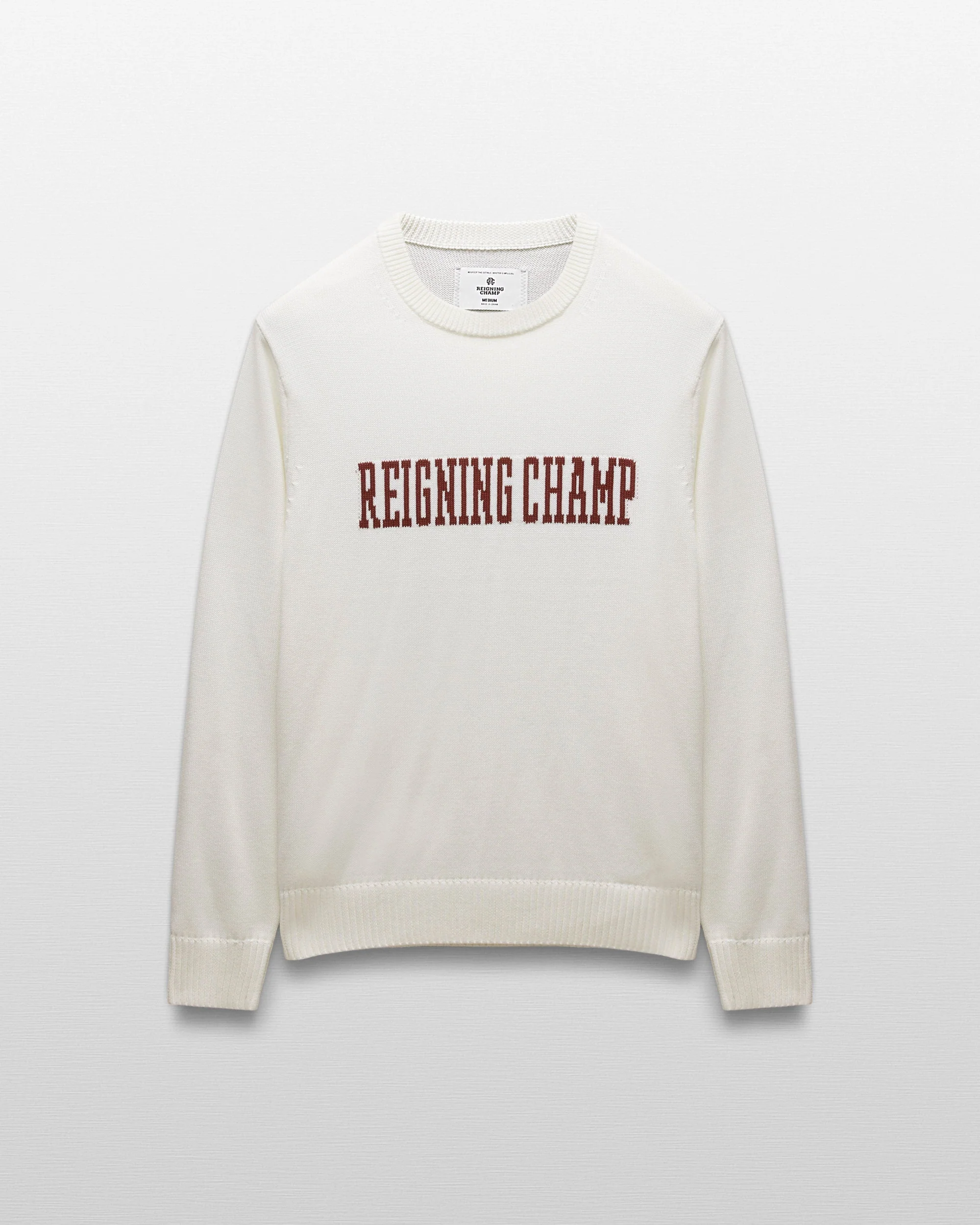 Supima Knit Collegiate Crewneck - Image 4