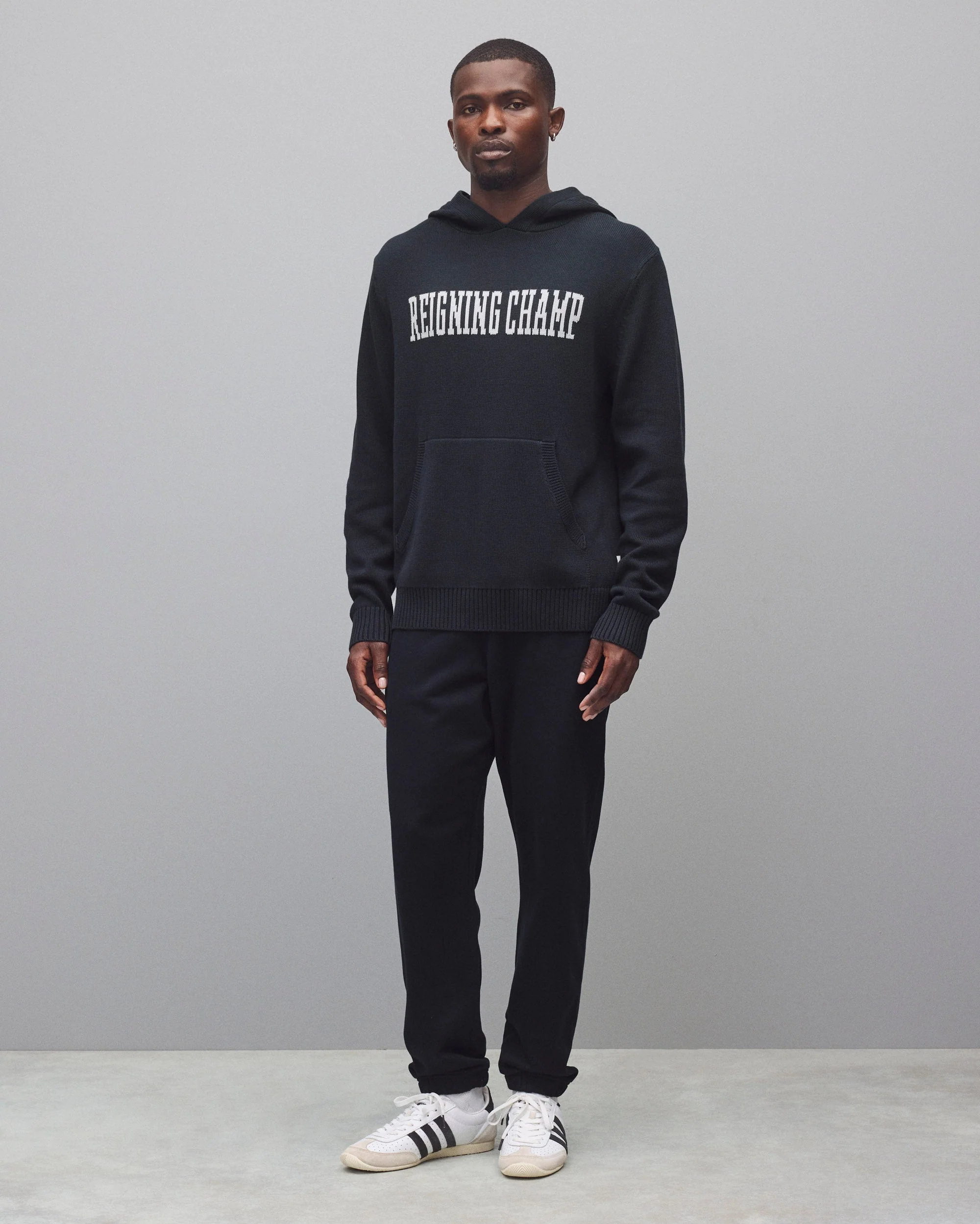 Supima Knit Collegiate Hoodie - Image 3