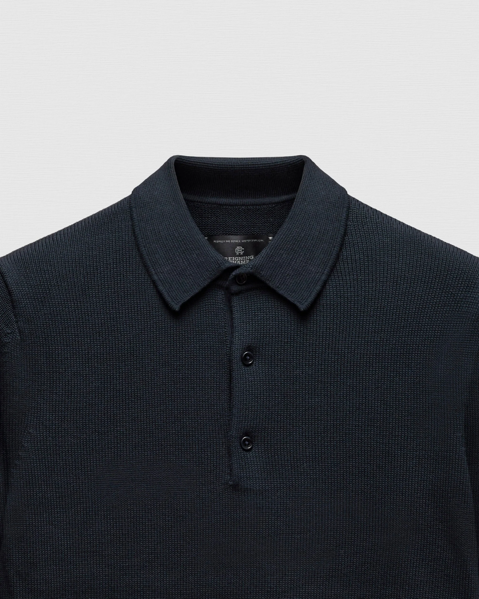 Supima Knit Commodore Polo Sweater - Image 8
