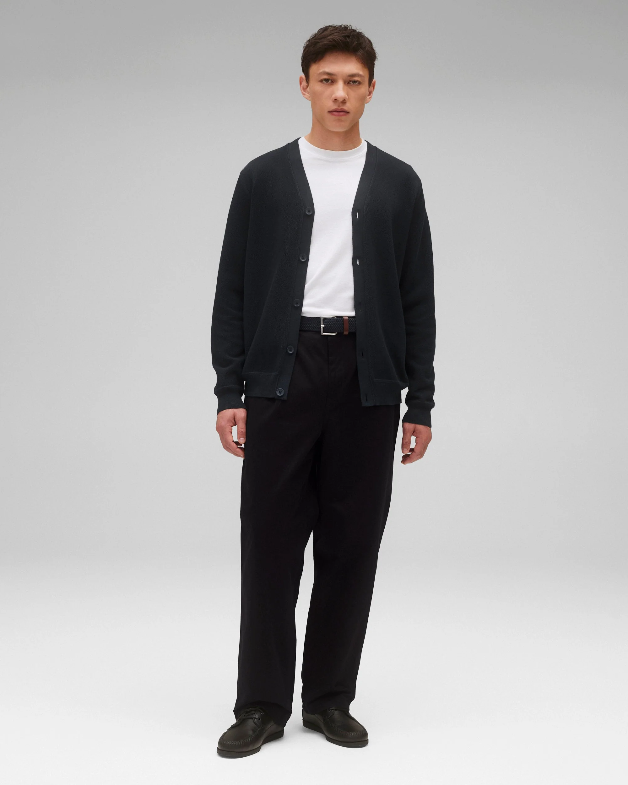 Supima Pique Ace Cardigan - Image 3