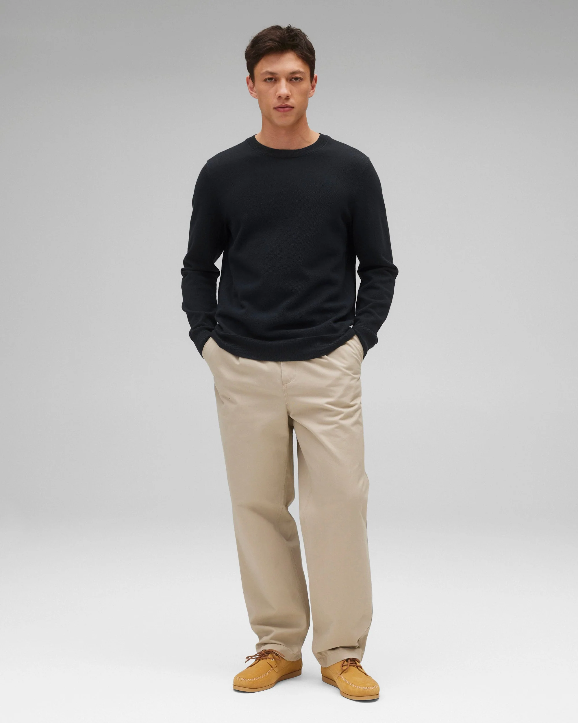 Supima Pique Ace Crewneck - Image 3
