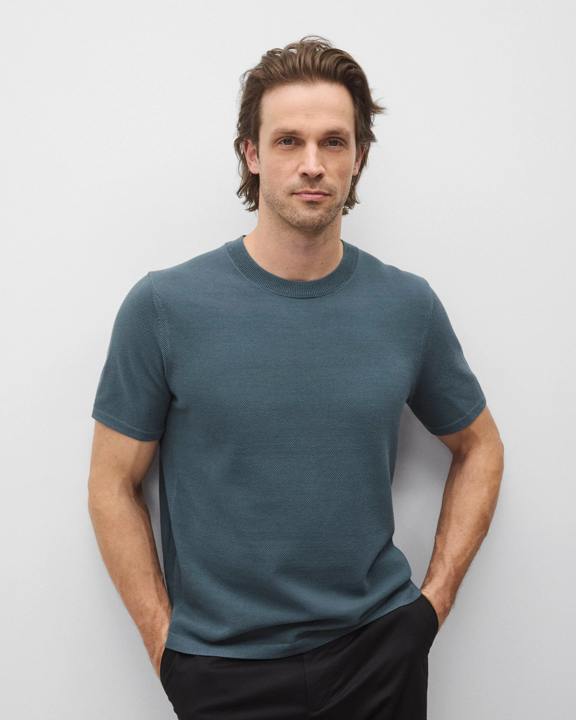 Supima Pique Ace T-Shirt - Image 2
