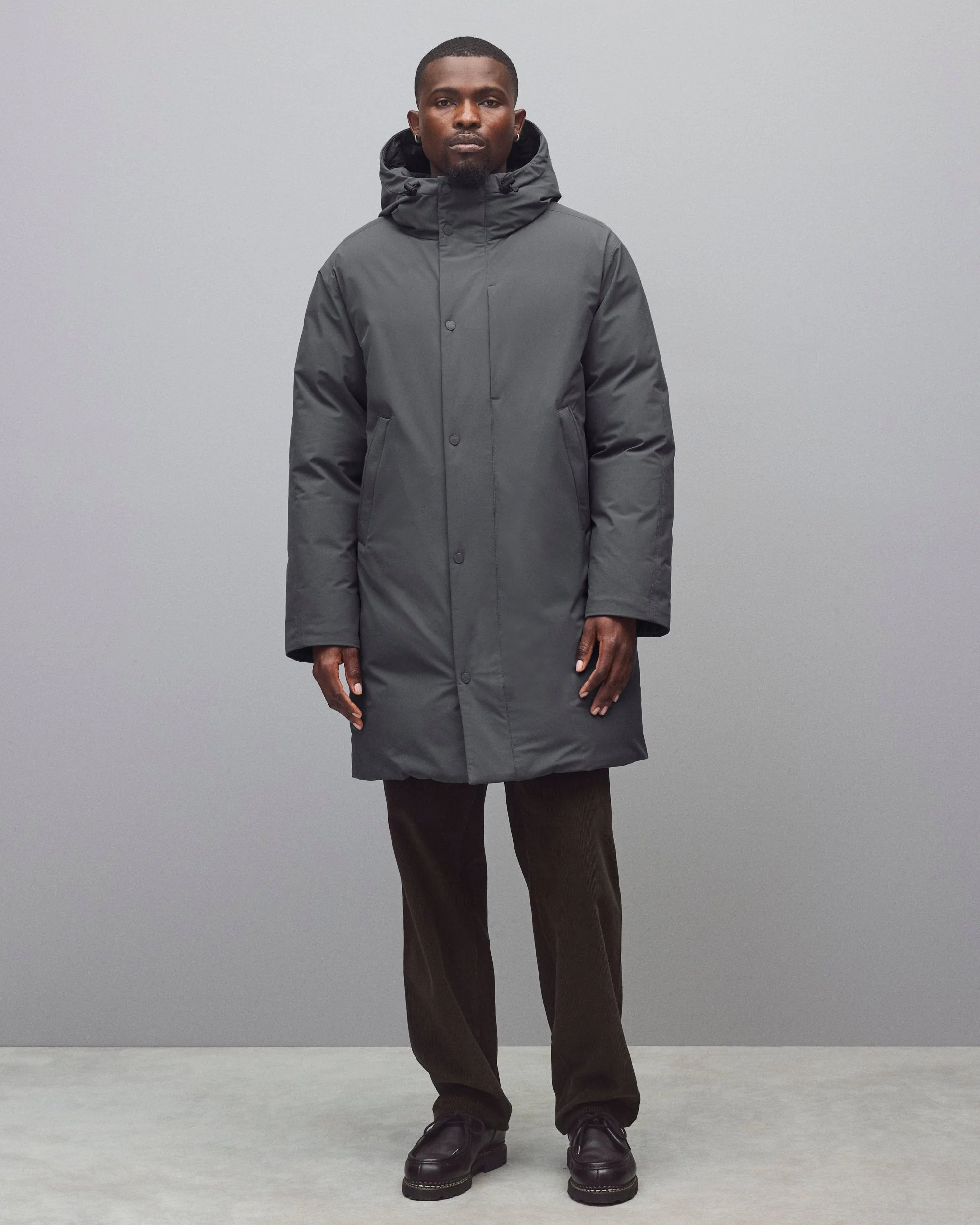 Tech Nylon Sideline Down Parka - Image 3
