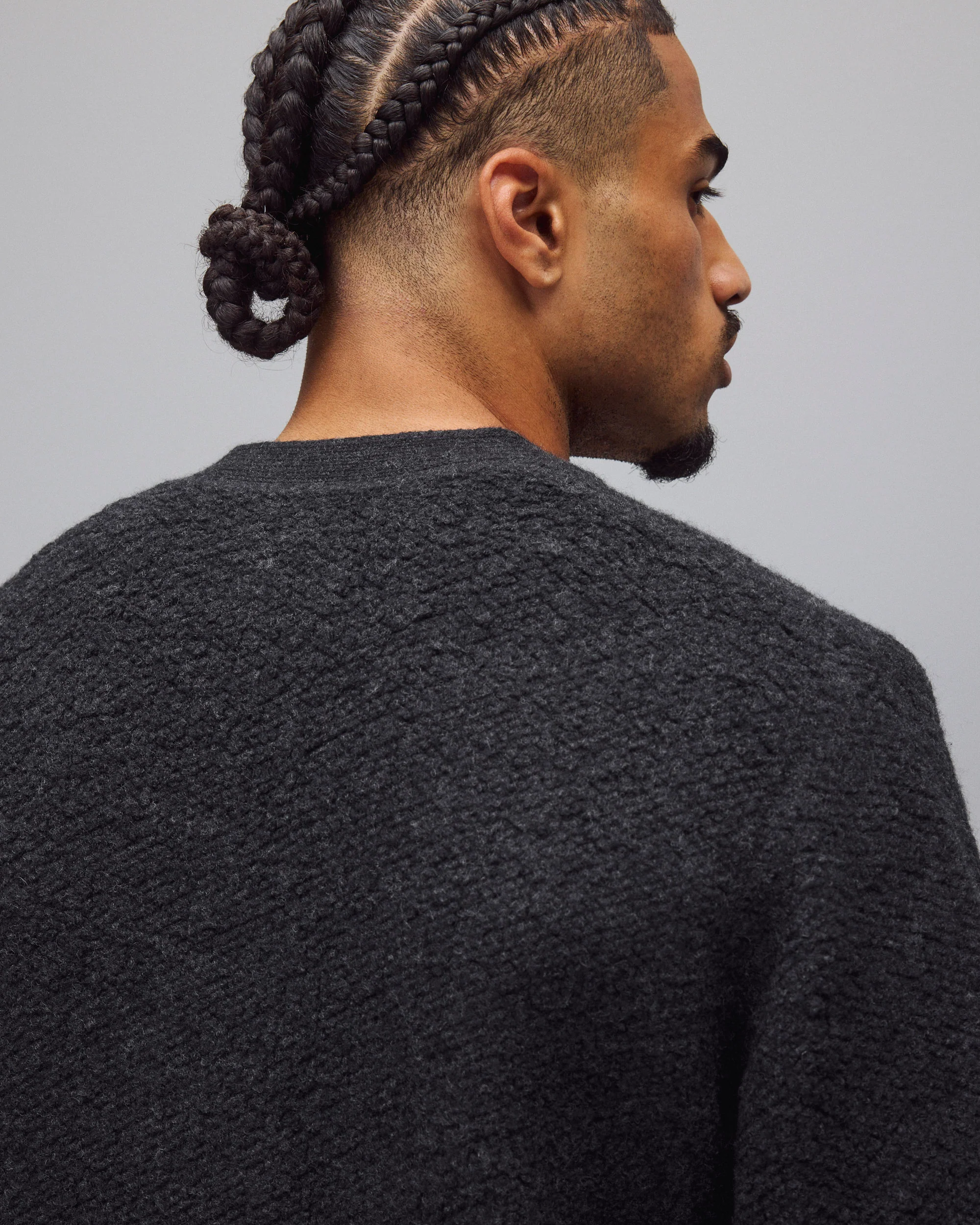 Textured Boucle Turf Cardigan - Image 7