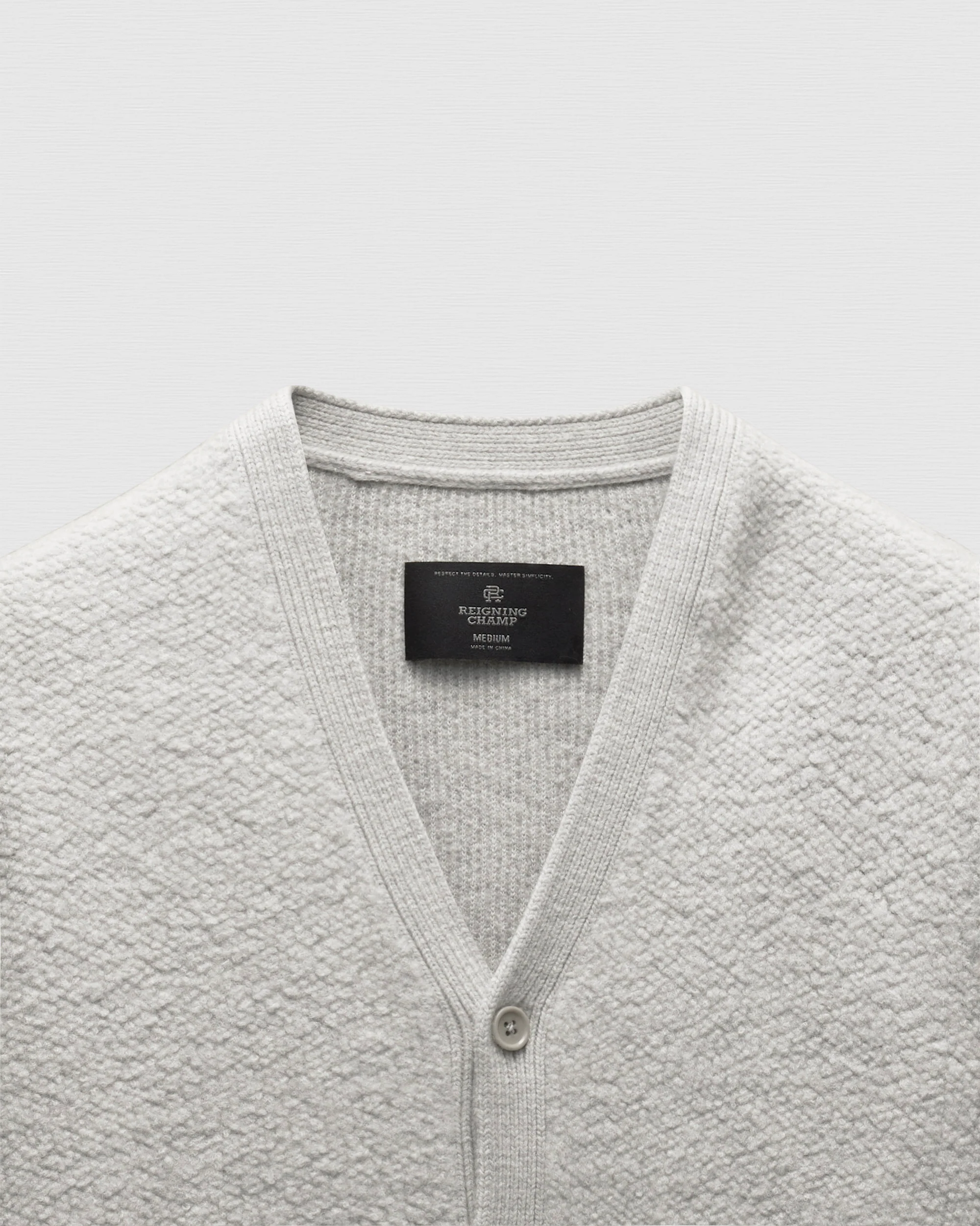 Textured Boucle Turf Cardigan - Image 7
