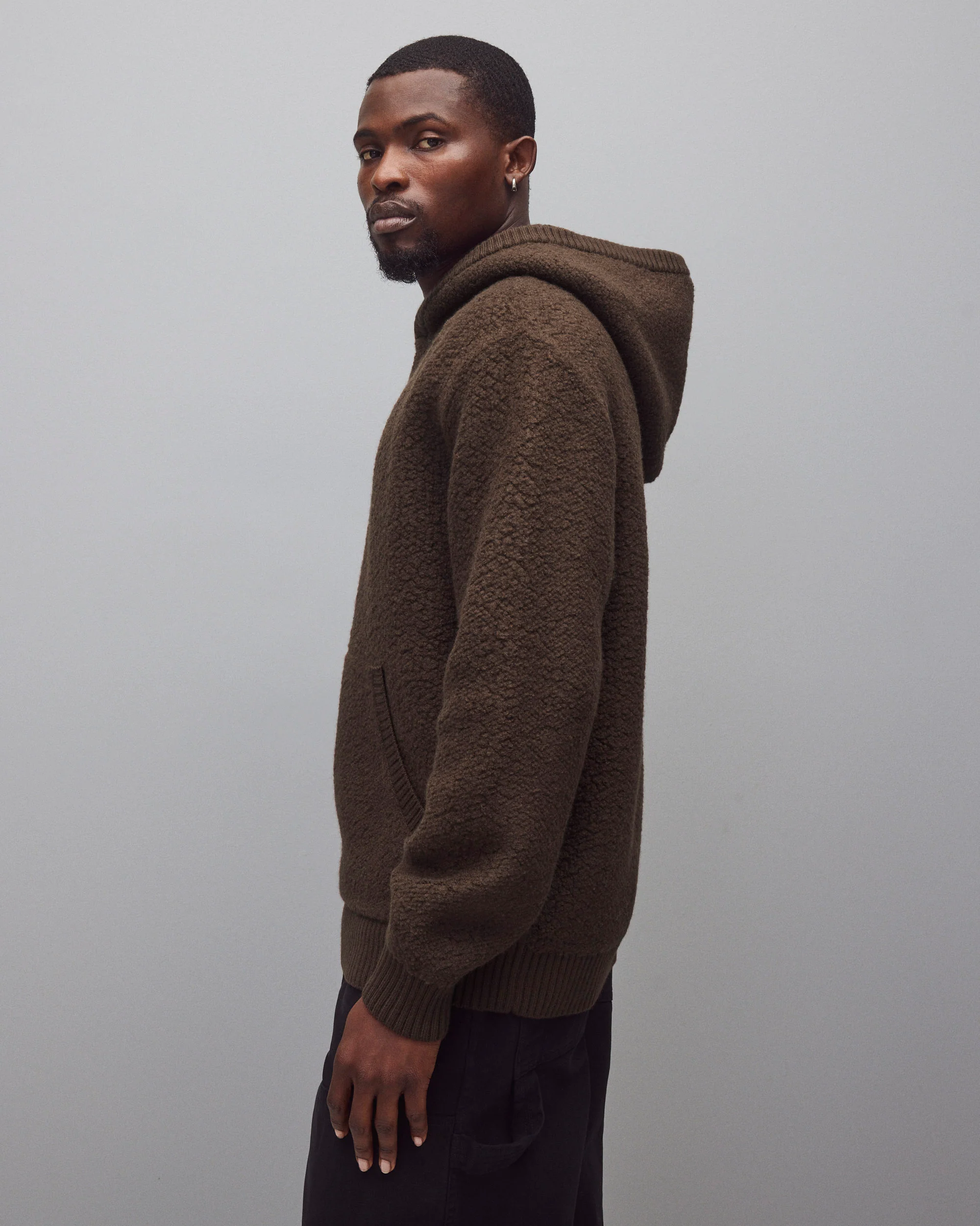 Textured Boucle Turf Hoodie - Image 4