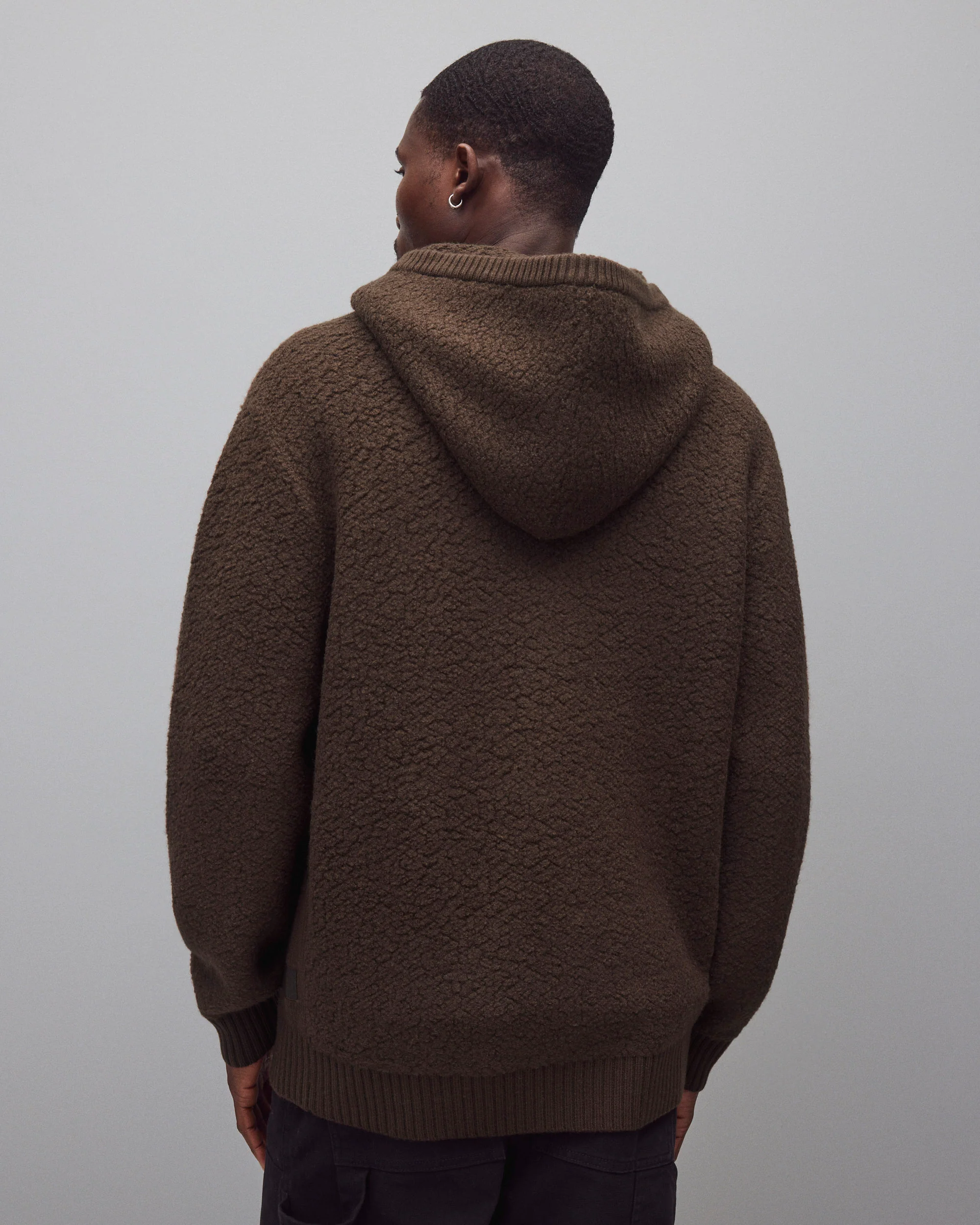 Textured Boucle Turf Hoodie - Image 5