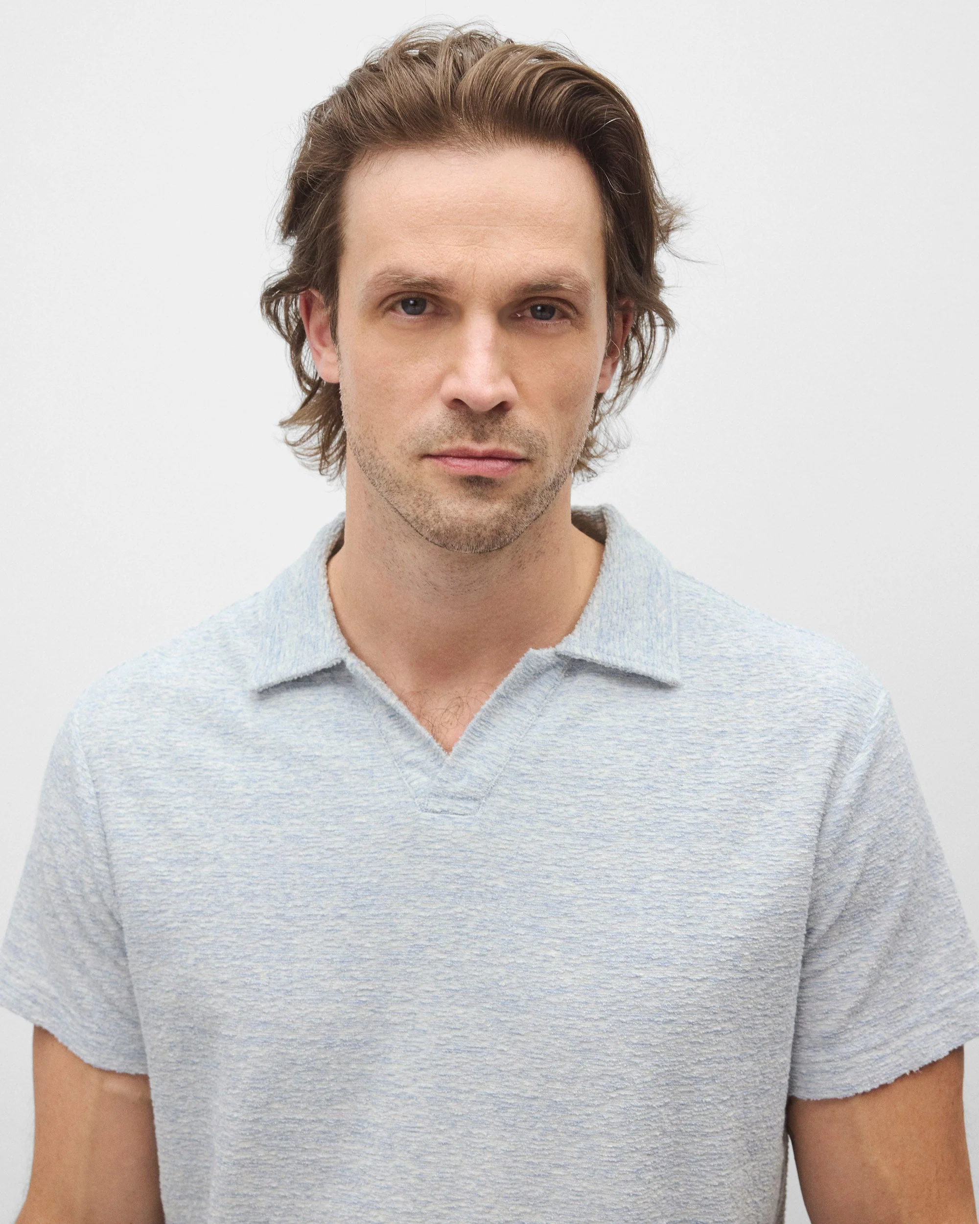 Textured Terry Standard Polo - Image 6
