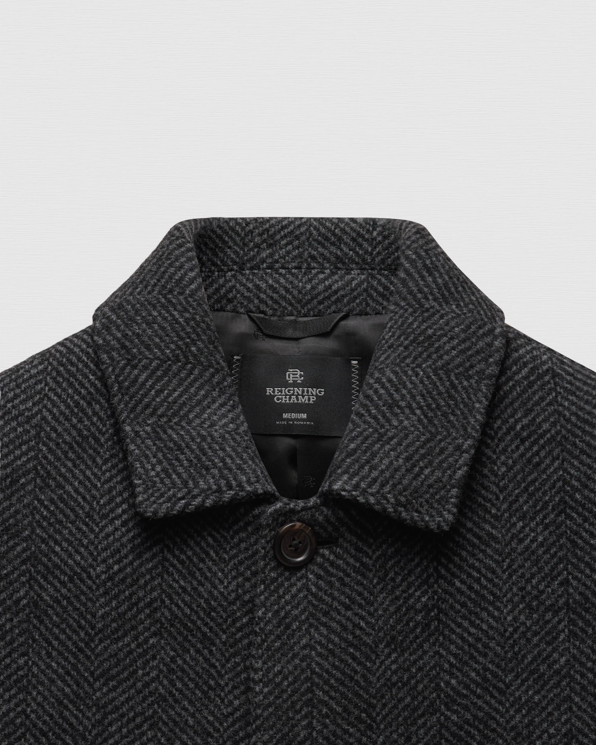 Wool Herringbone Scout Coat - Image 9